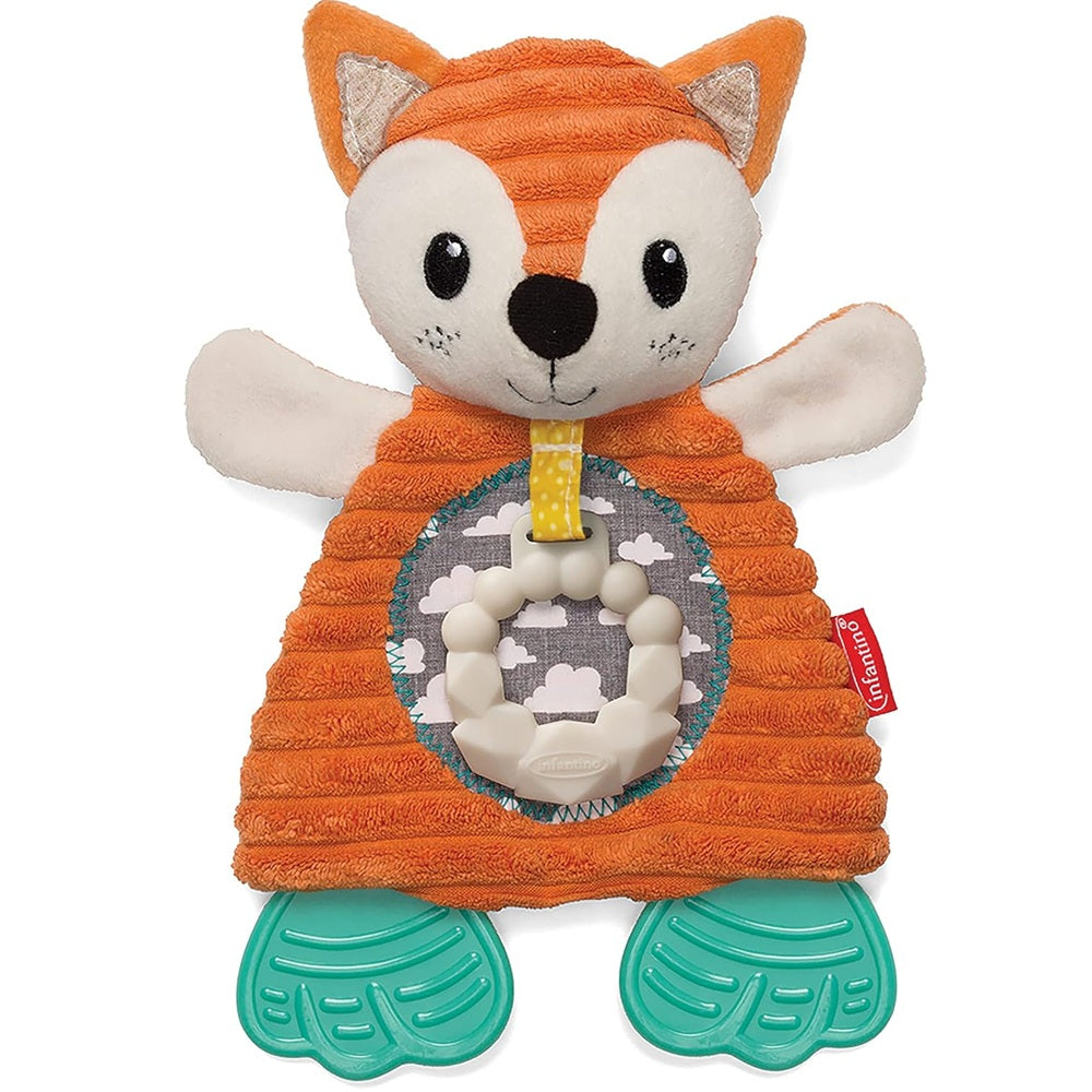 Infantino Go Gaga Cuddly Teether - Fox
