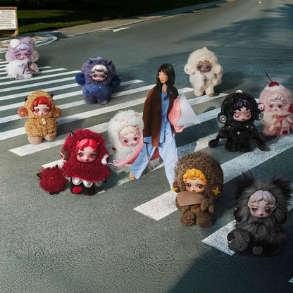 Pop Mart SKULLPANDA You Found Me! Series Plush Doll Pendant (1pc Assorted)