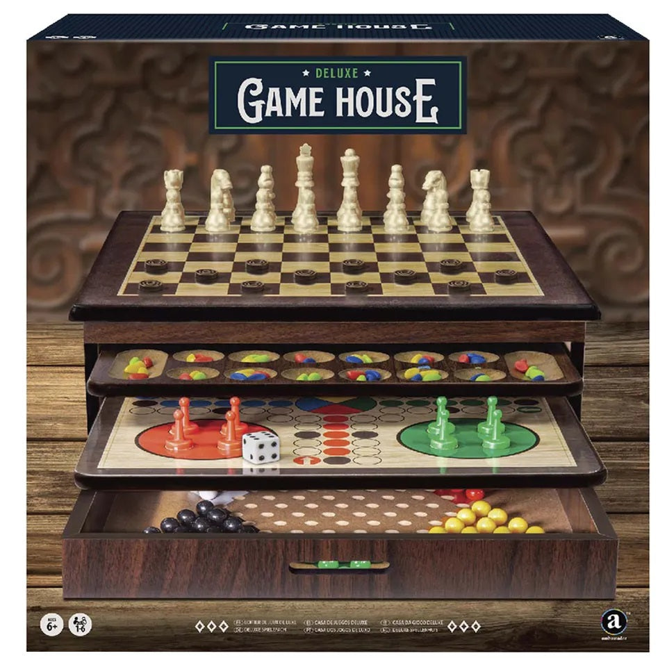 Ambassador - Craftsman Deluxe Wooden Game House