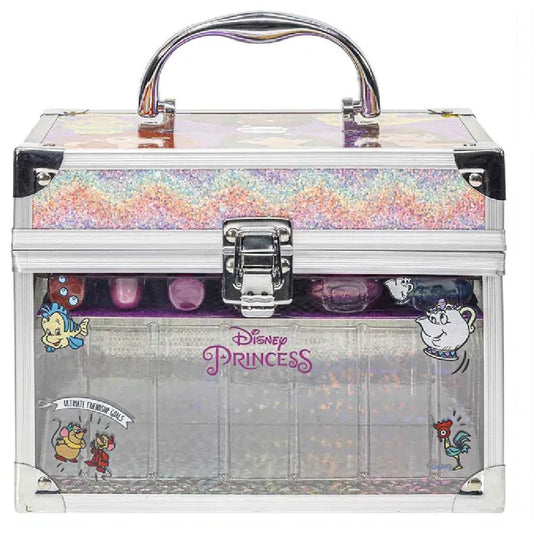 Townley Girl Disney Princess Train Case Cosmetic Makeup Set