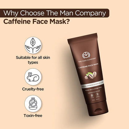 THE MAN COMPANY Caffeine Face Mask 100g