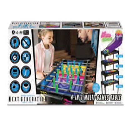 Ambassador 36" (92cm) Neon Arcade 4 in 1 games Table