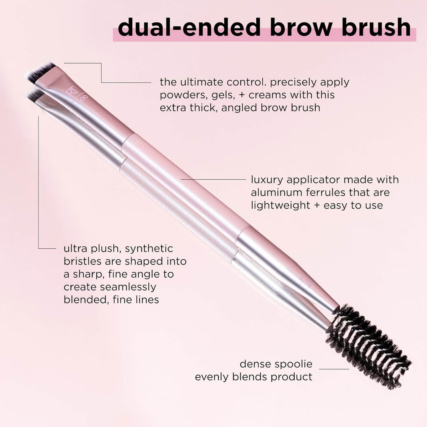 Real Techniques Dual-Ended Brow Brush