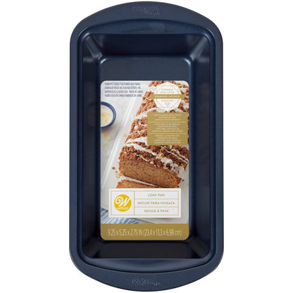 Wilton Loaf Baking Pan, Navy Blue, 22x13cm