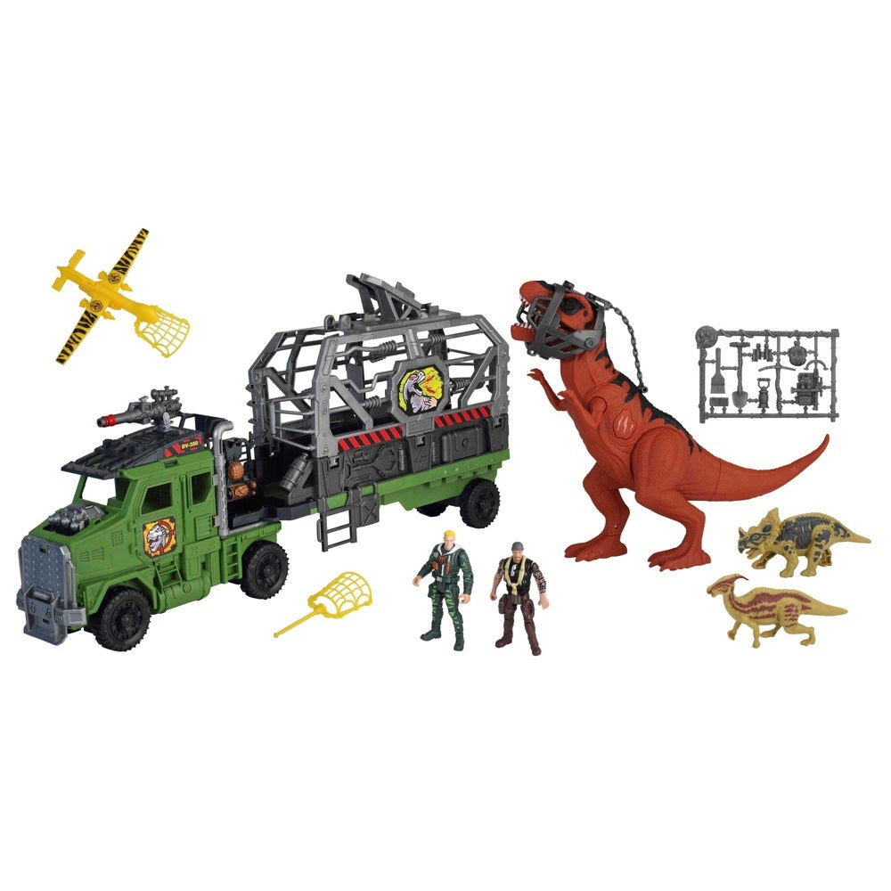 Dino Valley Light & Sounds Ultimate Convoy Playset