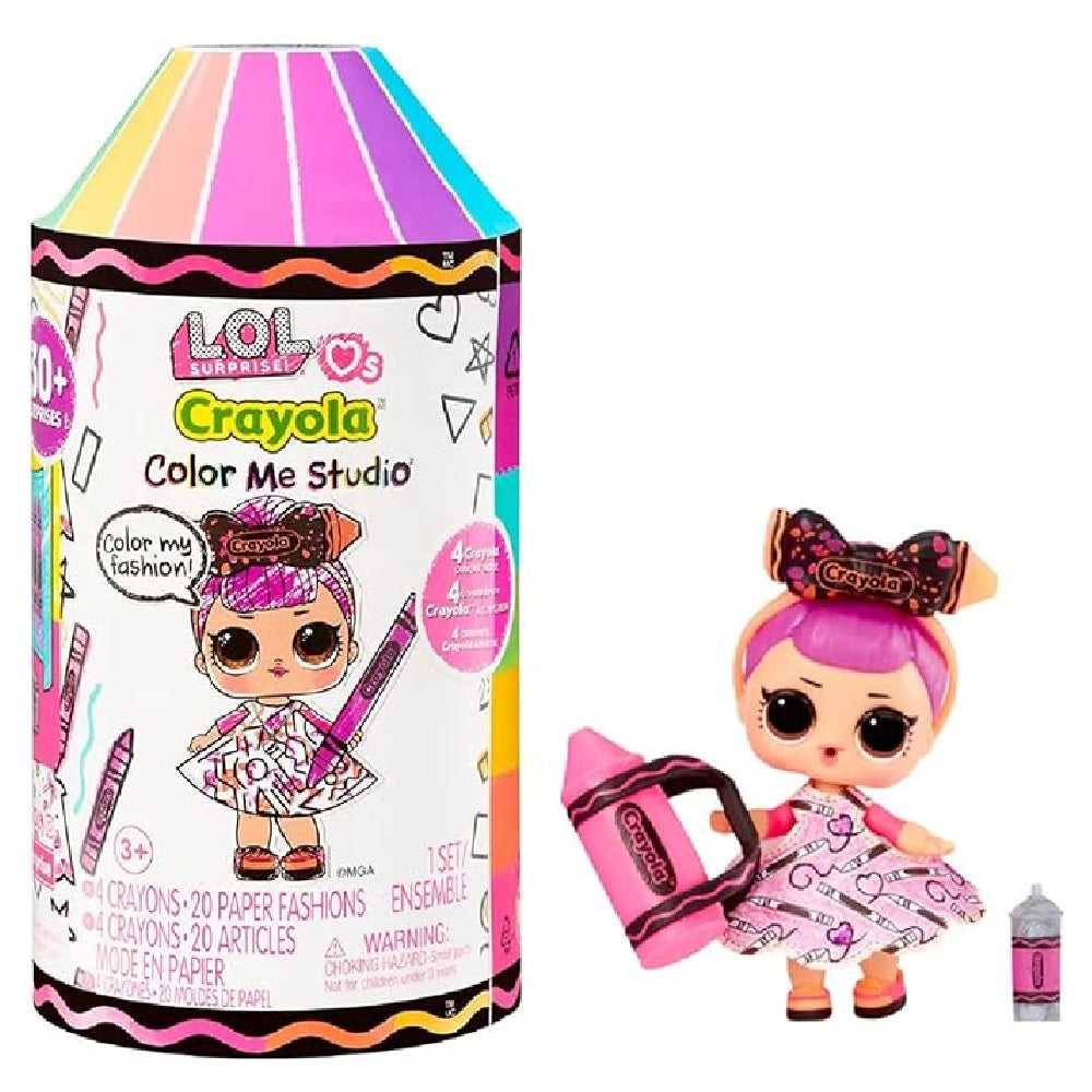 LOL Surprise Loves CRAYOLA Color Me Studio Assorted (PDQ)