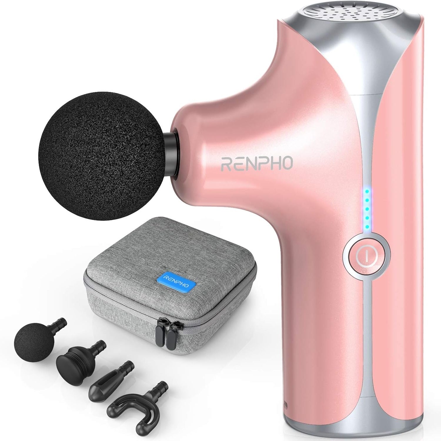 Renpho Handheld Mini Portable Massage Gun - Pink