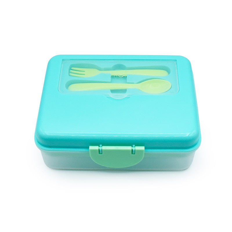 Melii - 2 Tier Bento Lunch Box - Turquoise