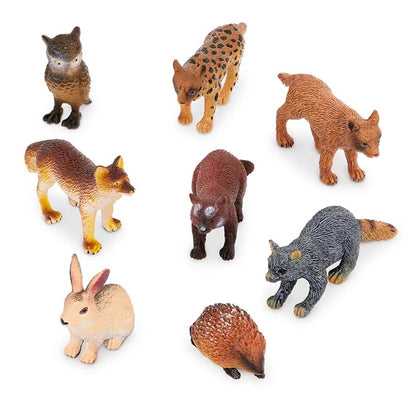 Terra - Forest Animals Playset - 8pcs