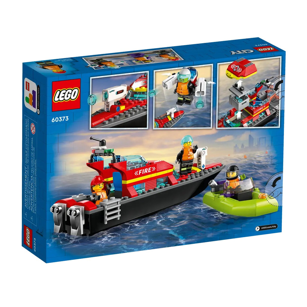 LEGO City 60373 Fire Rescue Boat