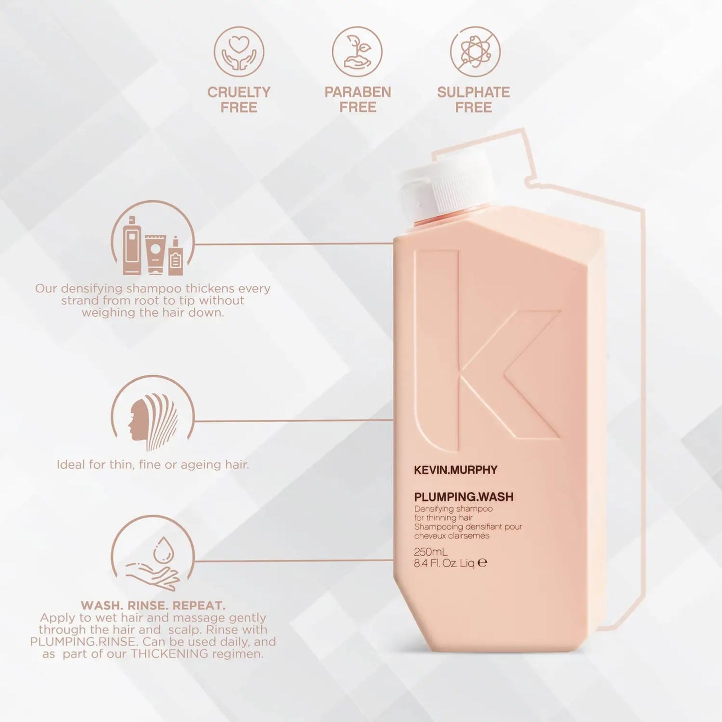 Kevin Murphy Plumping Wash Shampoo 250ml