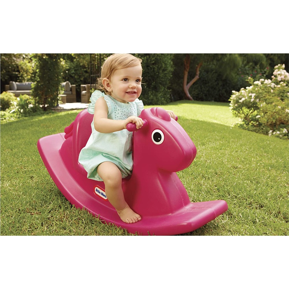 Little Tikes Rocking Horse Magenta Single Pink