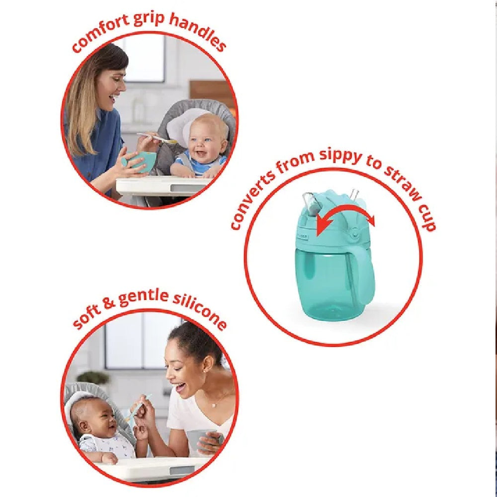 Skip Hop - Easy Feed Mealtime Set - Teal/Grey