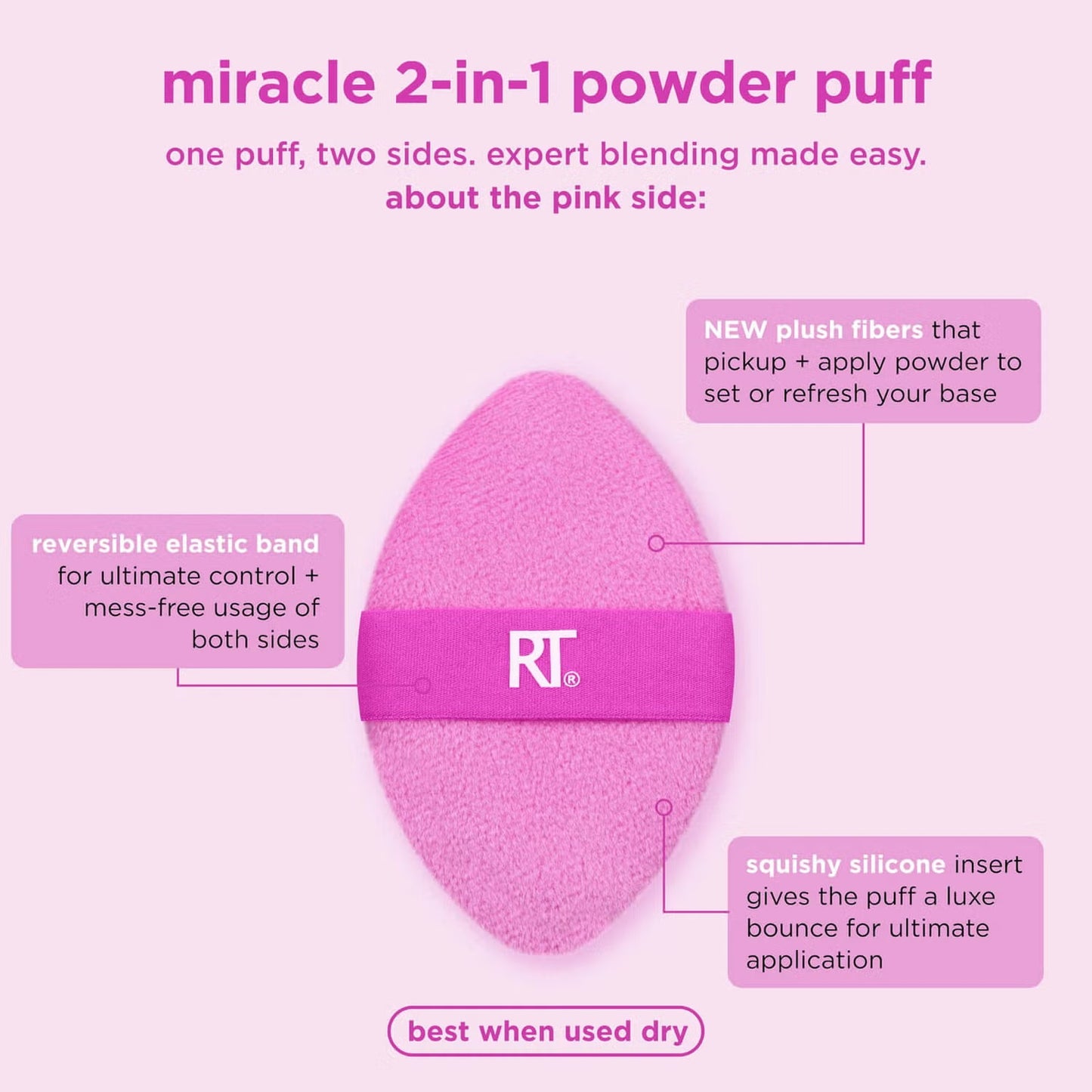 Real Techniques Miracle 2-in-1 Powder Puff