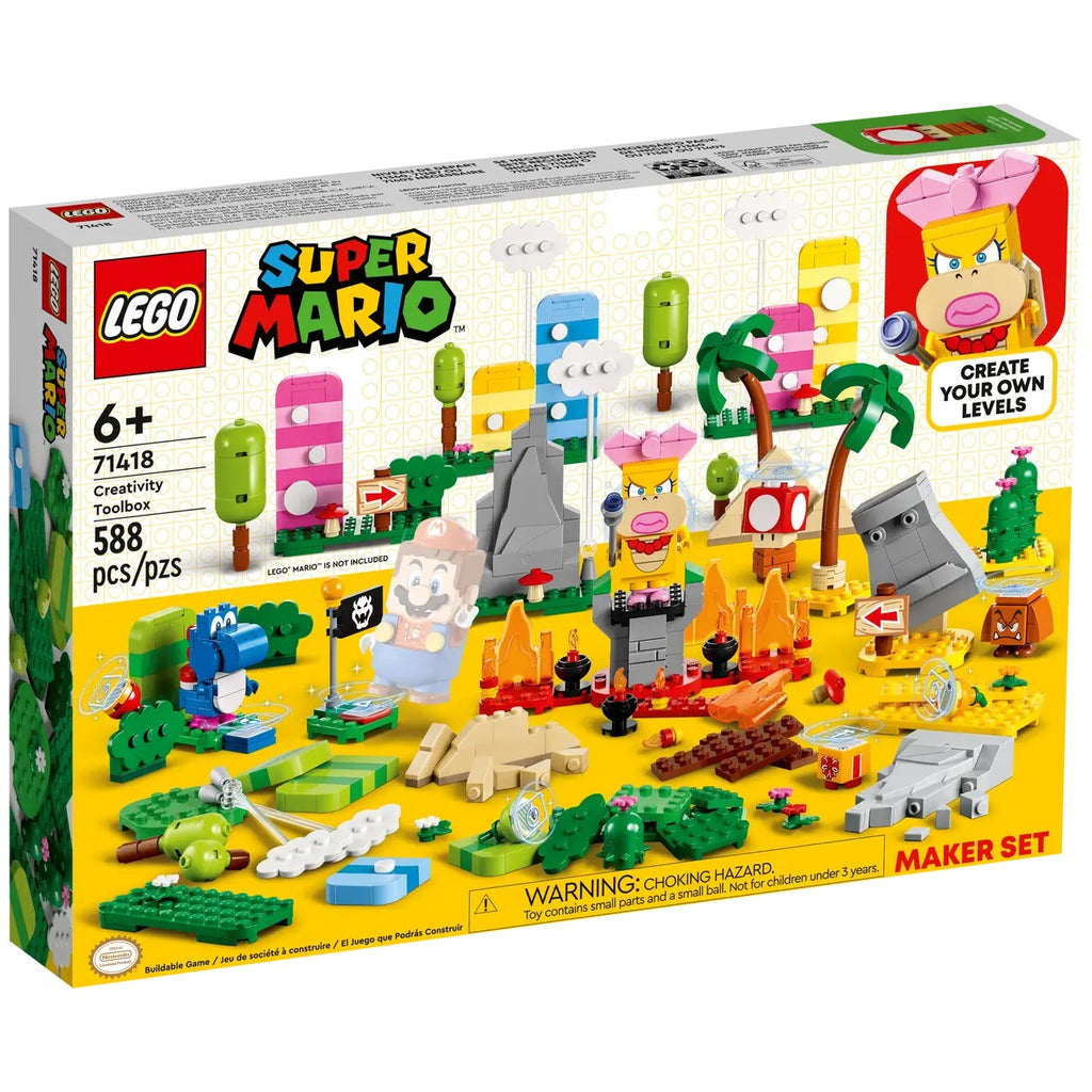 LEGO Super Mario 71418 Creativity Toolbox Maker Set