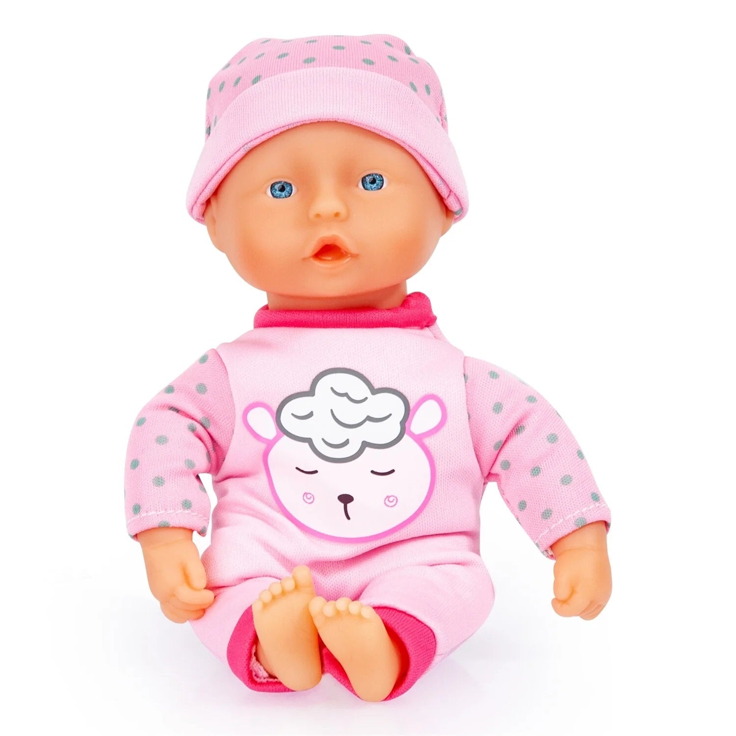 Bayer Stuffing Baby Doll Fixed Eyes 20cm