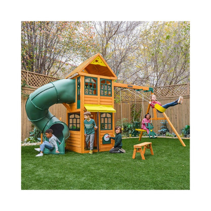 Kidkraft Cloverdale Fort Playset / Swingset