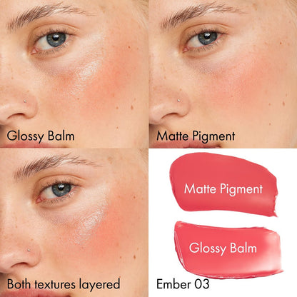 SIMIHAZEBEAUTY Solar Tint Blush Duo 5g - Ember