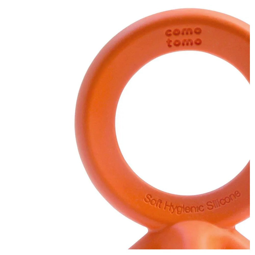 Comotomo - Silicone Baby Teether - Orange