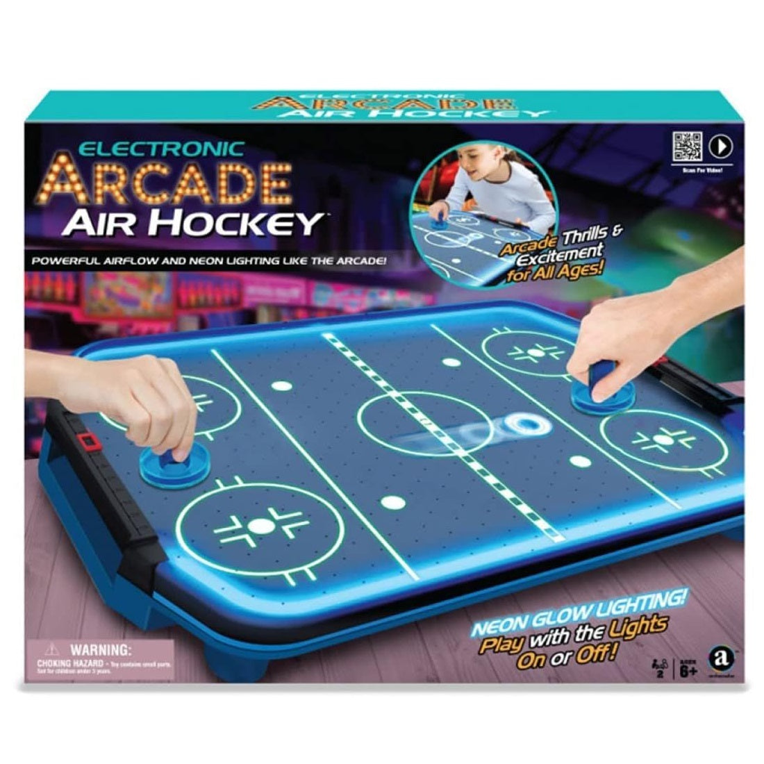 Ambassador - Electronic Arcade Air Hockey (Neon Series)