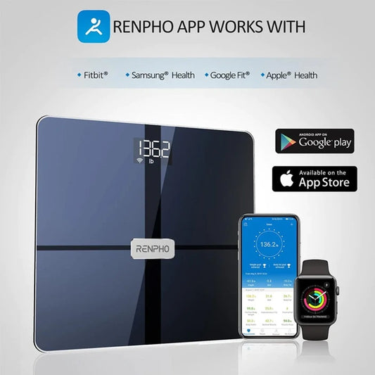 Renpho Elise Aspire Bluetooth Wi-Fi Premium Smart Digital Scale