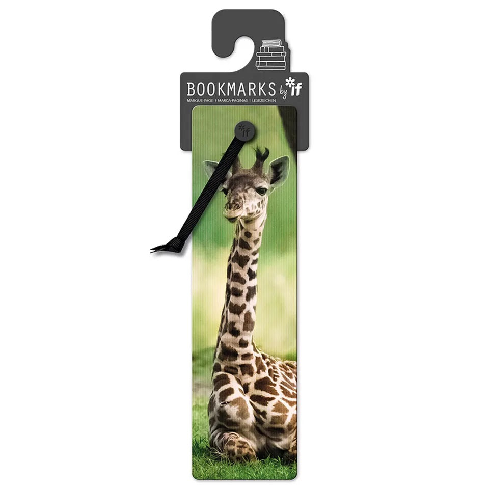 if - 3D Bookmark  - Giraffe