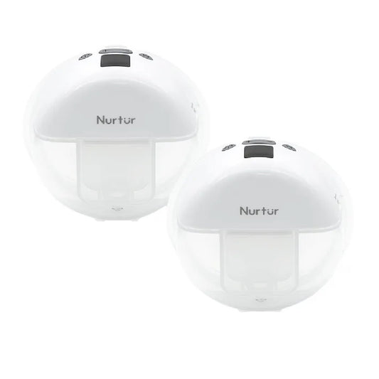 Nurtur Cozi - Portable Electric Breast Pump - White - 150ml - 2pcs