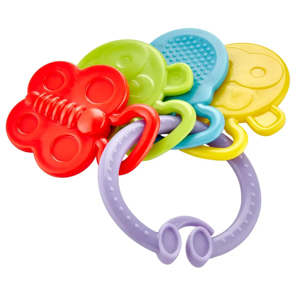 Babyjem Rattle Teether - Purple