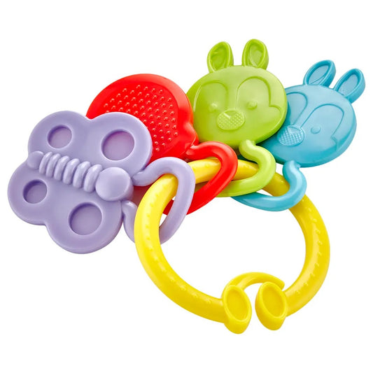 Babyjem Rattle Teether - Yellow