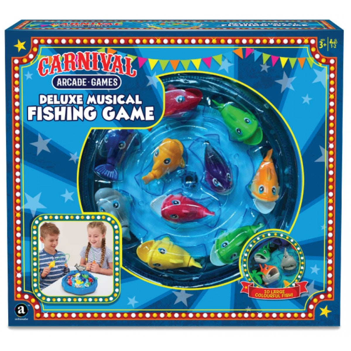 Ambassador Deluxe Musical Fishing Game