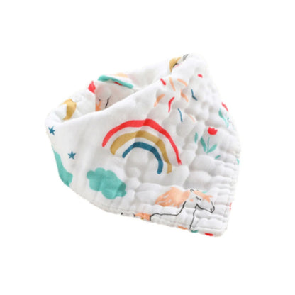 Little Story - Muslin Bandana Bibs - Set of 2 - Unicorn