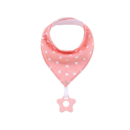 Little Story Bandana Drool Bibs Set of 2 - Love