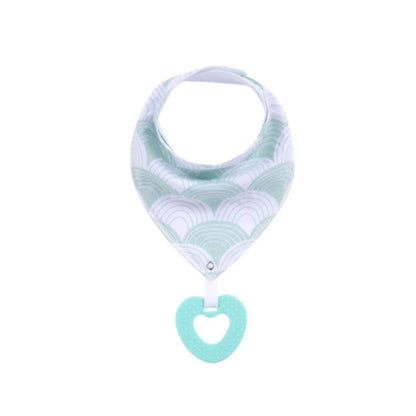 Little Story Bandana Drool Bibs Set of 2 - Love