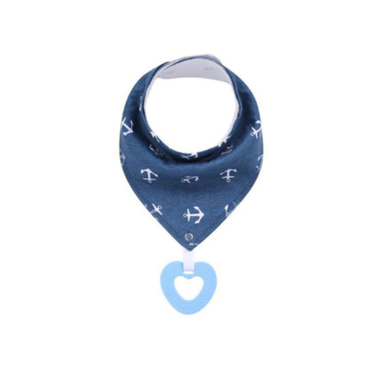 Little Story Bandana Drool Bibs Set of 2 - Anchors