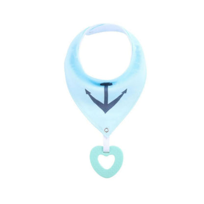 Little Story Bandana Drool Bibs Set of 2 - Anchors