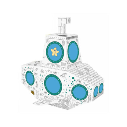 Eazy Kids DIY Doodle Coloring Submarine