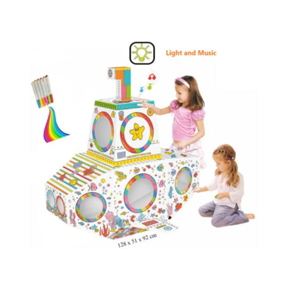 Eazy Kids DIY Doodle Coloring Submarine