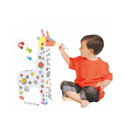 Eazy Kids DIY Doodle Coloring Giraffe with Music and Light