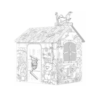 Eazy Kids DIY Doodle Painting Jungle House