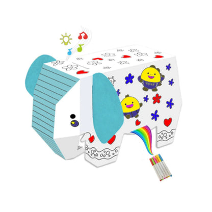 Eazy Kids DIY Doodle Coloring Elephant
