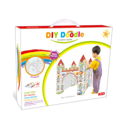Eazy Kids DIY Doodle Erasable Painting Castle