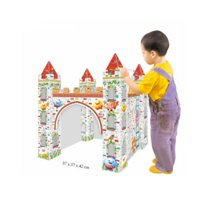 Eazy Kids DIY Doodle Erasable Painting Castle