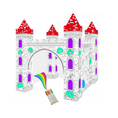 Eazy Kids DIY Doodle Erasable Painting Castle