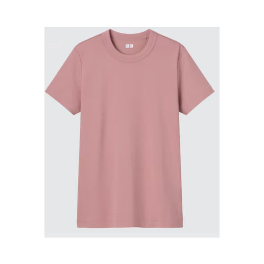 Crew Neck T-Shirt for Women - Pink