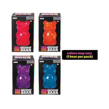 Schylling NeeDoh Gummy Bear - Sensory Fidget Toy! (Assorted)