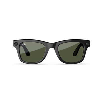 Ray-Ban | Meta Wayfarer (Gen 2) - Shiny Black, Green lenses