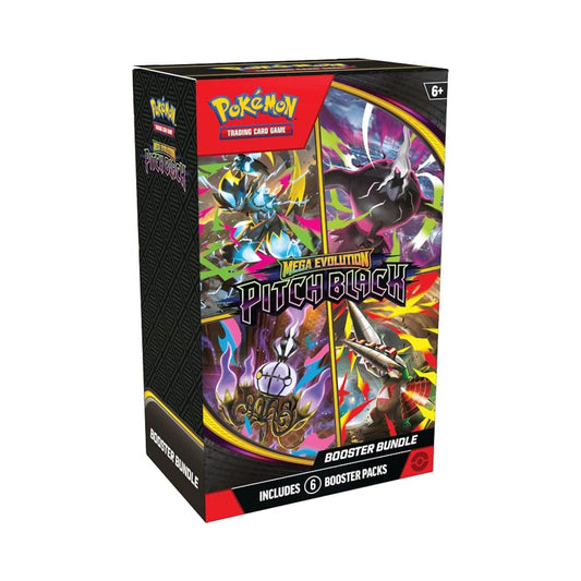 Pokémon TCG: Mega Evolution Pitch Black Booster Bundle (6 Booster Packs)