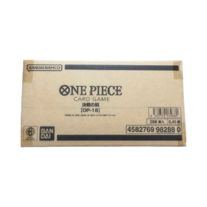 One Piece TCG: OP-16 The Time Of Battle Sealed Packs Case (Japanese Version)