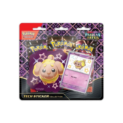 Pokemon TCG Scarlet & Violet Paldean Fates Tech Sticker Collection