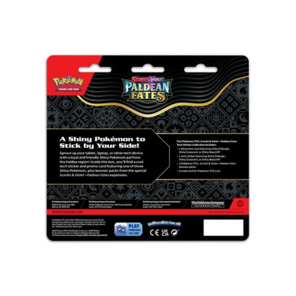 Pokemon TCG Scarlet & Violet Paldean Fates Tech Sticker Collection